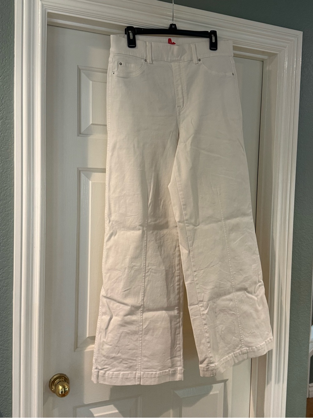 SPANX White wide leg Jeans